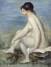 Renoir, Auguste: Koupající se dívka