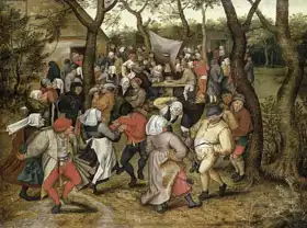 Brueghel, Pieter (ml.): Svatební hostina