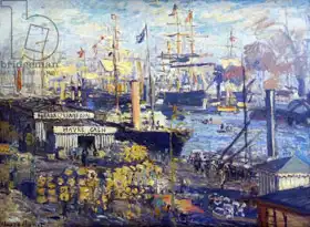 Monet, Claude: Grand Quai v Havre