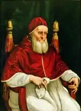 Raphael: Portrait of Pope Julius II (1443-1513)