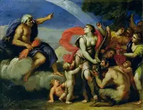 Albani, Francesco: Jupiter and Pandora