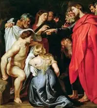 Rubens, Peter Paul: Uzdravení Lazara