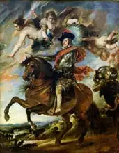 Rubens, Peter Paul: Equestrian portrait of King Philip IV of Spain (1605-65)