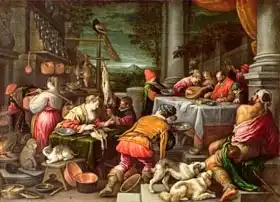 Bassano, Leandro da Ponte: Rich Man and Lazarus
