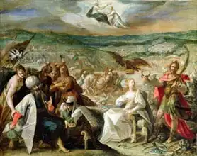 Aachen, Johann Hans von: Allegory of the Turkish Wars: The Capture of Stuhlweissenburg