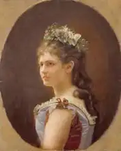 Neznámý: Katharina Schratt, mistress of Emperor Franz Joseph of Austria