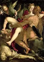 Spranger, Bartholomaeus: Hercules, Deianeira and the centaur Nessus