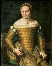 Anguissola, Sofonisba: Portrait of the artist mother, Bianca Ponzoni Anguisciola