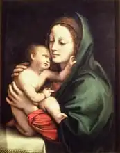 Luini, Bernardino: Madona s dítětem