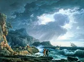 Vernet, Claude Joseph: Seastorm