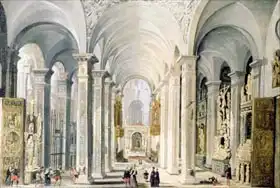 Nome, Francois de: Interior of a Church