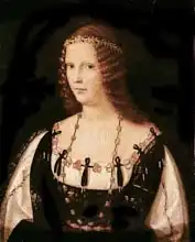 Bartolomeo Veneto: Portrét dámy