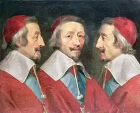 Champaigne, Philippe de: Triple Portrait of the Head of Richelieu