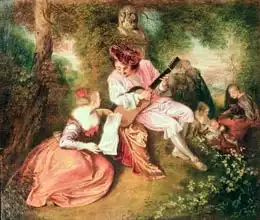 Watteau, Antoine: Scale of Love