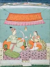 Indická škola (19. století): Lotus Arrow, Bilaspur