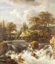 Ruisdael, Jacob: Waterfall in a Rocky Landscape