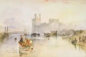 Turner, William: Caernarvon Castle