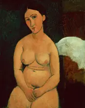 Modigliani, Amadeo: Sedící akt