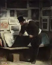 Daumier, Honore: Sběratel rytin