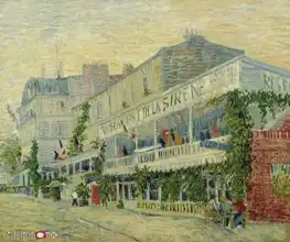 Gogh, Vincent van: Restaurant de la Sirene v Asnieres