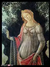 Botticelli, Sandro: Primavera - detail Venuše