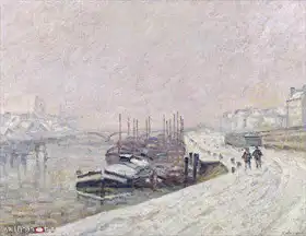 Guillaumin, Jean: Sníh v Rouen