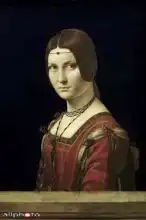 Vinci, Leonardo: Portrait of courtier