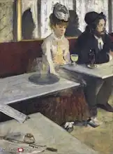 Degas, Edgar: V kavárně (Absint)