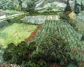 Gogh, Vincent van: Pole s květinami