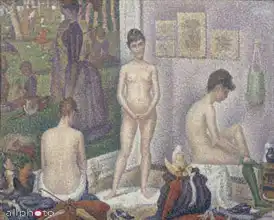 Seurat, Georges: Modelky