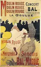Toulouse-Lautrec, H.: Poster La Goulue at the Moulin Rouge