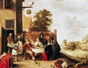 Teniers, David (ml.): Feast of the Prodigal Son