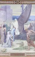 Puvis de Chavannes, Pierre: St. Genevieve Bringing Supplies to the City of Paris after the Siege