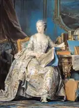 Tour, Maurice Quentin de la: Jeanne Poisson (1721-64) the Marquise de Pompadour