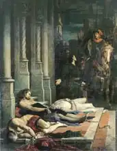 Ulmann, Benjamin: Body of Etienne Marcel (c.1316-58) is Shown to Dauphin Charles (1338-80) of France, future Charles V