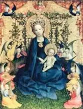 Lochner, Stephan: Virgin of the Rose Bush