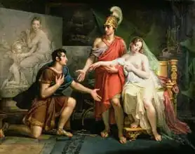 Meynier, Charles: Alexander the Great (356-323BC) Hands Over Campaspe to Apelles