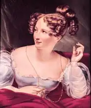 Francouzská škola (19. století): Portrait of Harriet Smithson (1800-54)