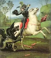 Raphael: St. George Struggling with the Dragon