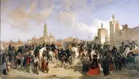 Beauce, Jean Adolphe: Entrance of the French Expeditionary Corps into Mexico City