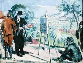 Denis, Maurice: Visit to the House of Cezanne in Aix