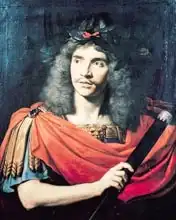 Mignard, Nicolas: Moliere in the Role of Caesar in the Death of Pompey