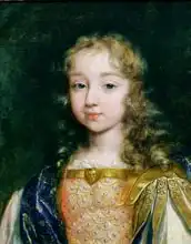 Francouzská škola (17. století): Portrait of Louis XIV as a child