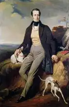 Decaisne, Henri: Portrait of Alphonse de Lamartine (1790-1869)