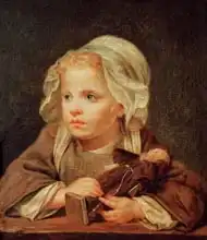 Greuze, Jean-Baptiste: Girl with a Doll