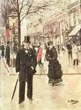 Béraud, Jean: On the Boulevard