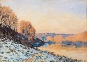 Sisley, Alfred: Port-Marly, White Frost