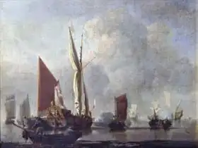 Velde, Willem van de: Naval Battle
