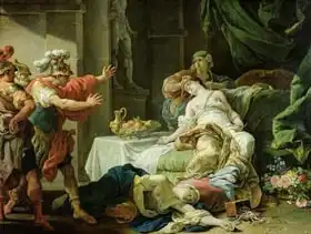 Lagrenée, J. F. Louis: Death of Cleopatra