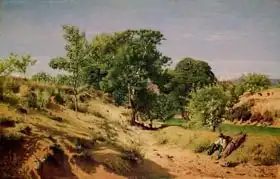 Castelnau, Alexandre Eugene: Rural Countryside near Lasalle